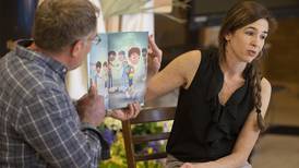Photos: Author visits St. Anne's School in Dixon