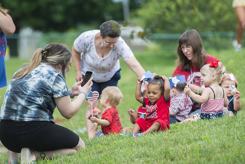 The kids and faculty broke out their most patriotic attire to show their pride Friday, July 1, 2022.