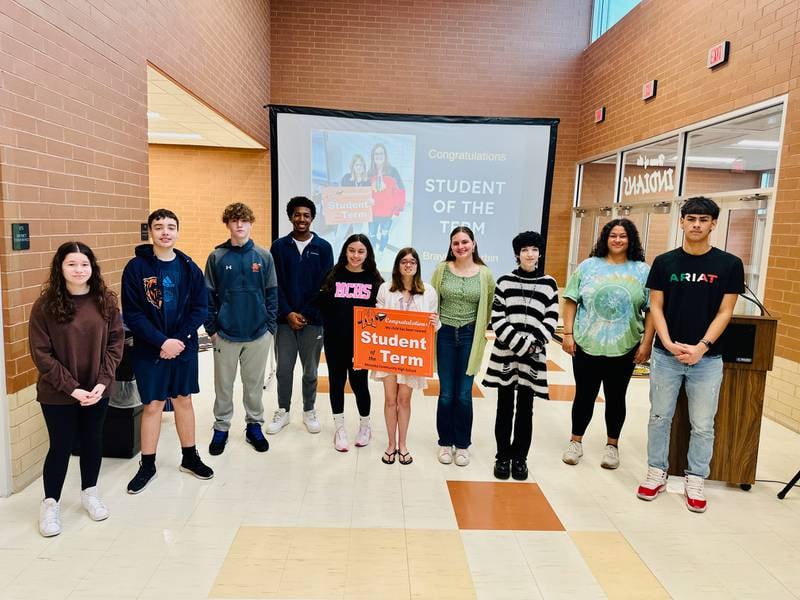 Minooka Community High School's Students of the Term for the third quarter.