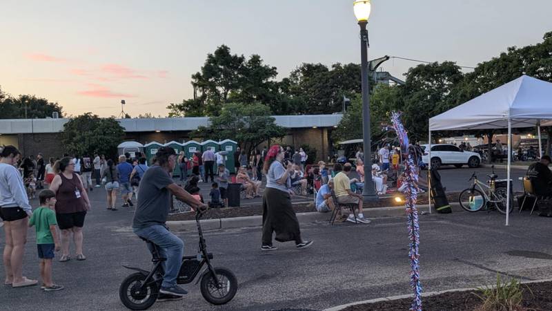 People braved the heat to attend the annual Independence Celebration on Thursday, July 3, 2025, at the Billie Limacher Bicentennial Park & Theatre in Joliet.