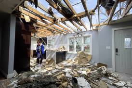 ‘Happy to be alive:’ Reality, relief following Aroma Township tornado