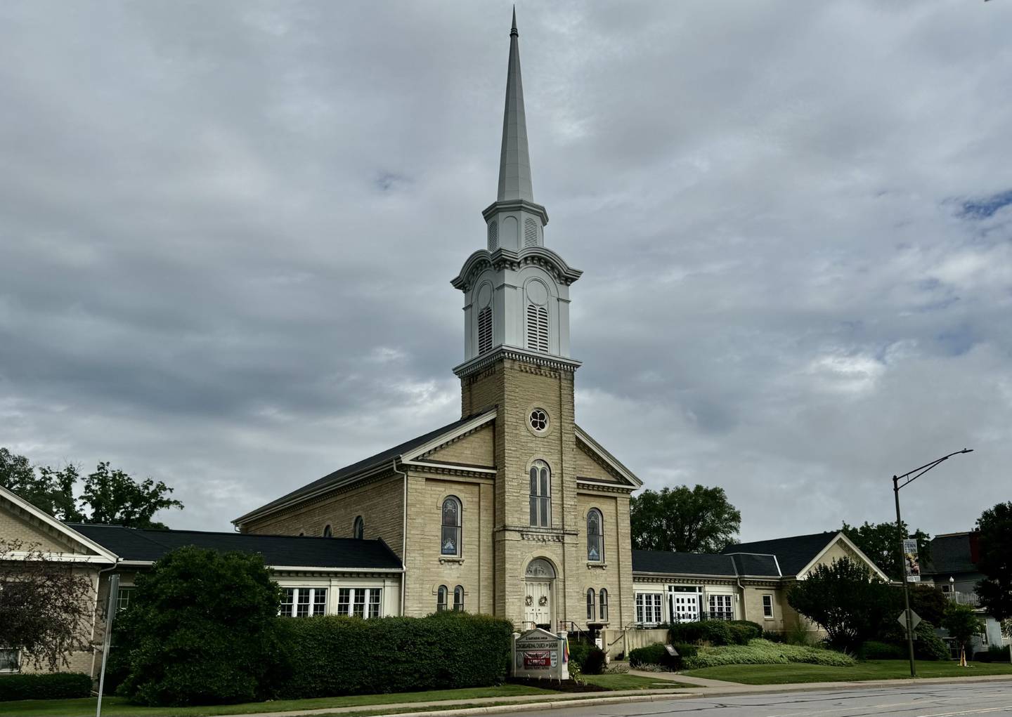 The Congregational Church of Batavia is located at 21 S. Batavia Ave.
