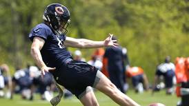 Chicago Bears training camp news: Rookie punter Tory Taylor ‘growing right before our eyes’