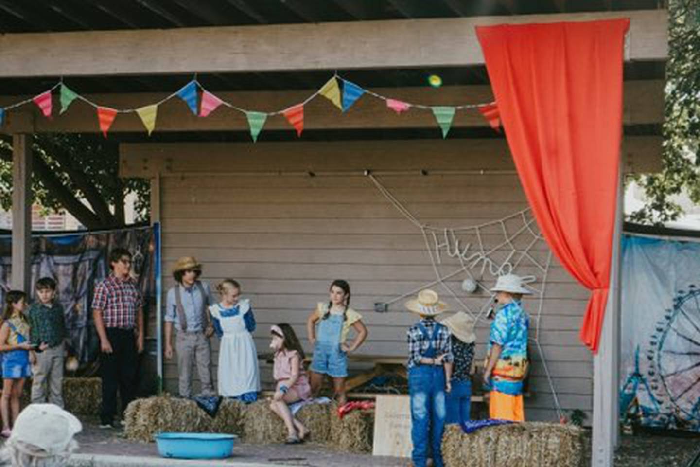 A youth cast performed "Charlotte's Web" on Saturday, Aug. 3, 2024, at Knudson Park in Marseilles.