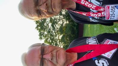 Earlville twins win silver for ‘Most Alike’ at Twins Days Festival