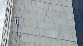 Will County Courthouse will remain open after stone tile falls off building