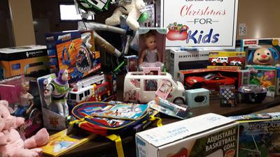 Bristol Kendall Fire Protection District collecting gifts for Operation Santa 