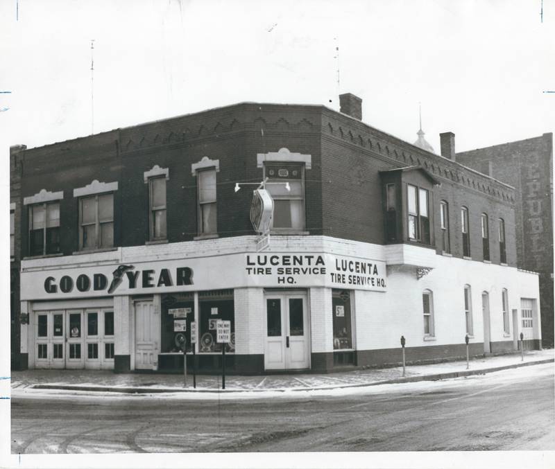 John Lucenta Sr. started Lucenta Tire in Will County 75 years ago, after coming to the U.S. from Italy as a boy not knowing how to speak English. The last of its six locations closed for good on May 25 due to high rent. Pictured is the Joliet Street location in the 1950s.