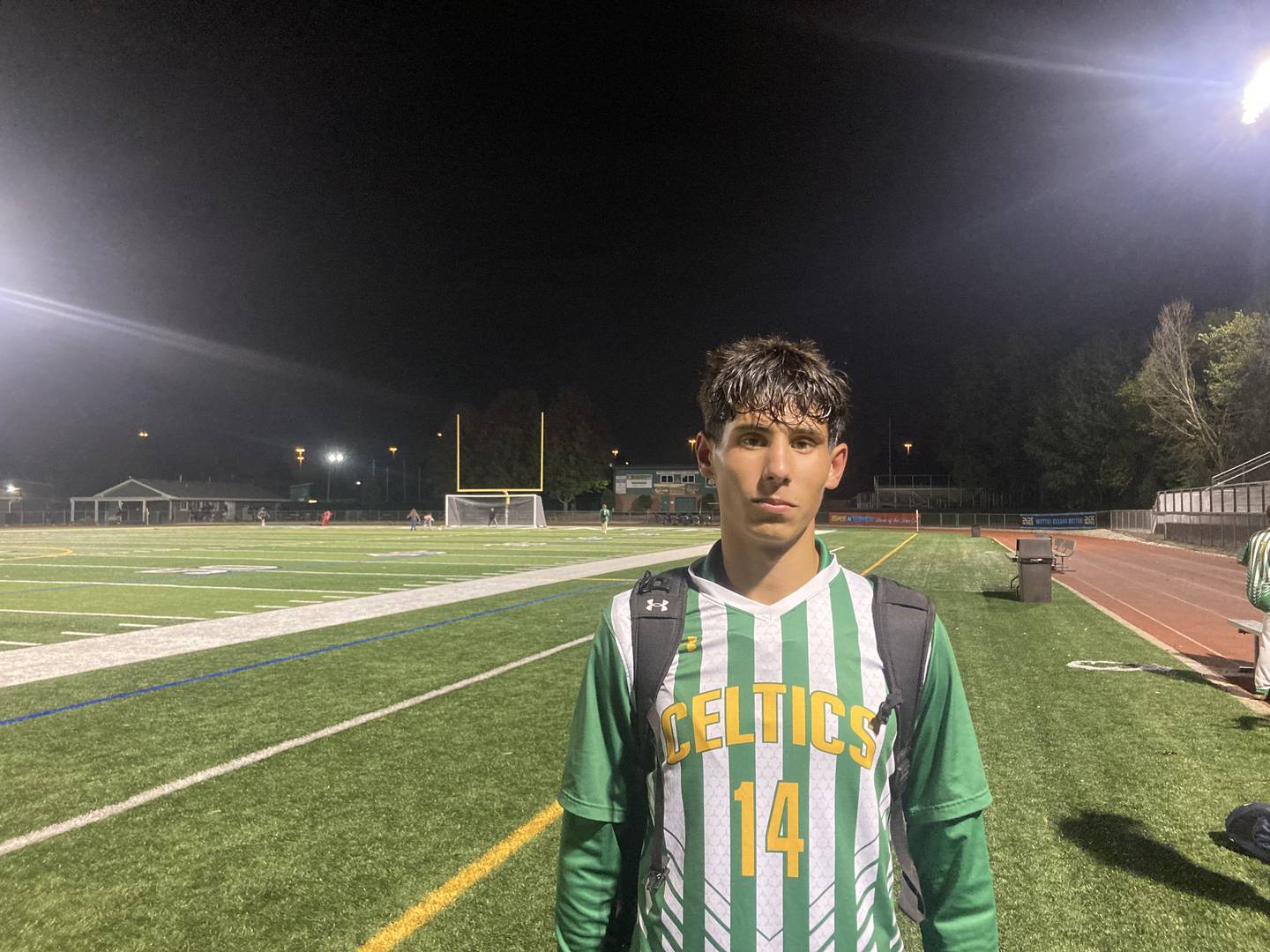 Lucas Garcia of Providence Catholic.