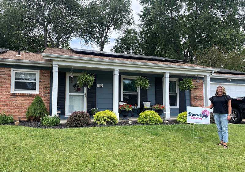 Dixon homeowner, April, was selected as one of the June honorees of the Beautify Dixon recognition program. Each month, Beautify Dixon highlights four homes on its Facebook page, awards them with an official Beautify Dixon yard sign and mails postcards to residents who have put extra effort into their properties.