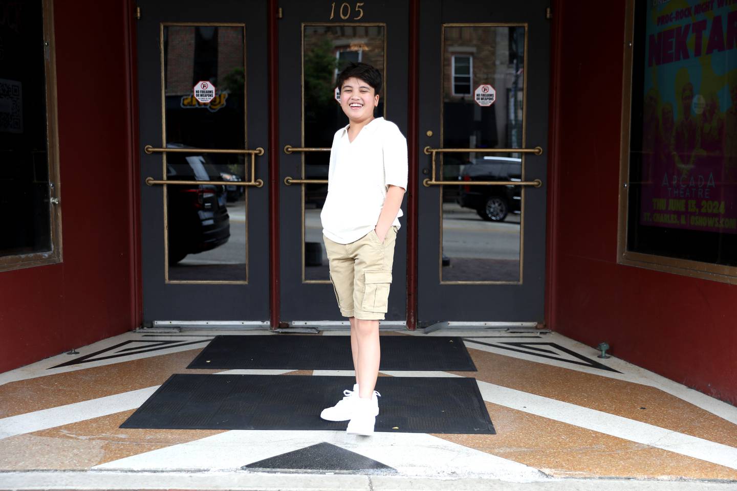 Kai Edgar, 13, of St. Charles recently performed in “The Music Man” at The Marriott Theatre in Lincolnshire.