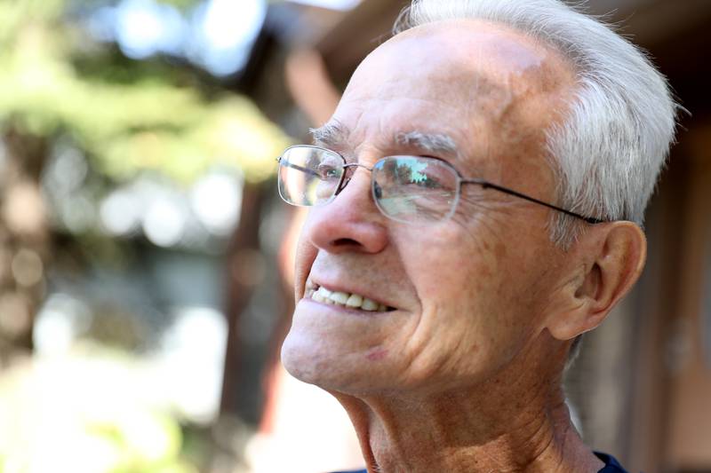 Vietnam Veteran Dick Cermak of Downers Grove is an assistant coach for the junior varsity softball team at Downers Grove South High School.