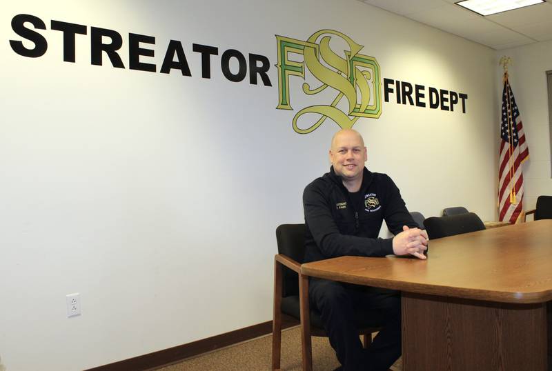 Streator Fire Department Lieutenant Bryan Park balances his first-responder responsibilities with an active role in Streator's sports community, including coaching youth baseball, basketball and soccer along with being an assistant on the Streator High School boys varsity basketball team.