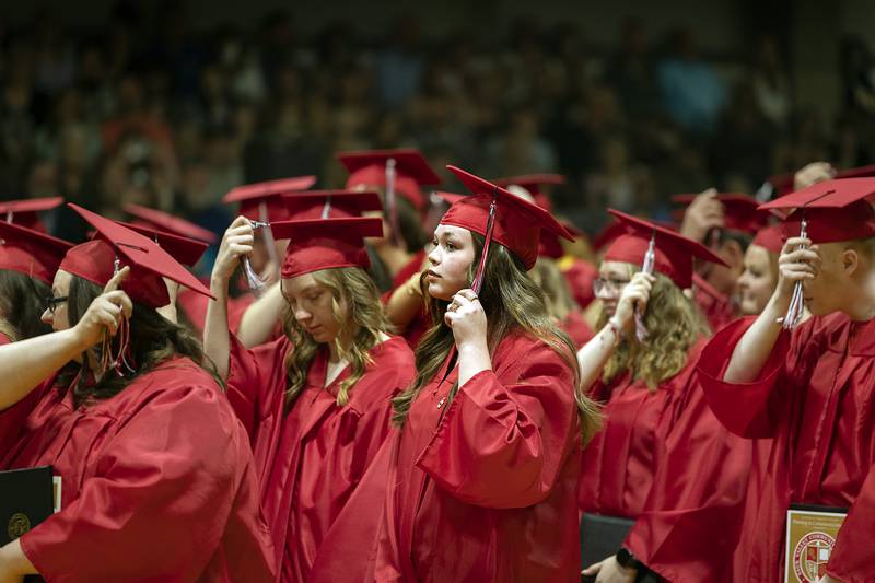 SVCC graduates officially become alumni as they turn their tassels Friday, May 9, 2025, following commencement.