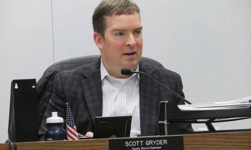 FILE PHOTO: Kendall County Board Chairman Scott Gryder