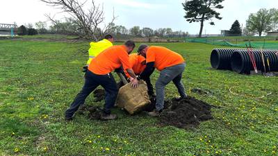 Oregon’s dog park gets some ‘shade’ for Arbor Day