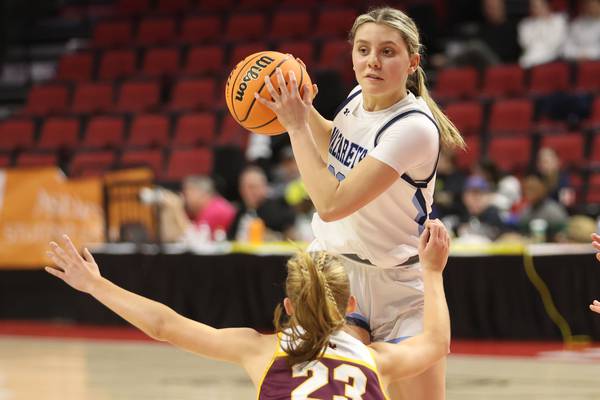 Nazareth’s Stella Sakalas named Illinois Media Class 4A co-Player of the Year
