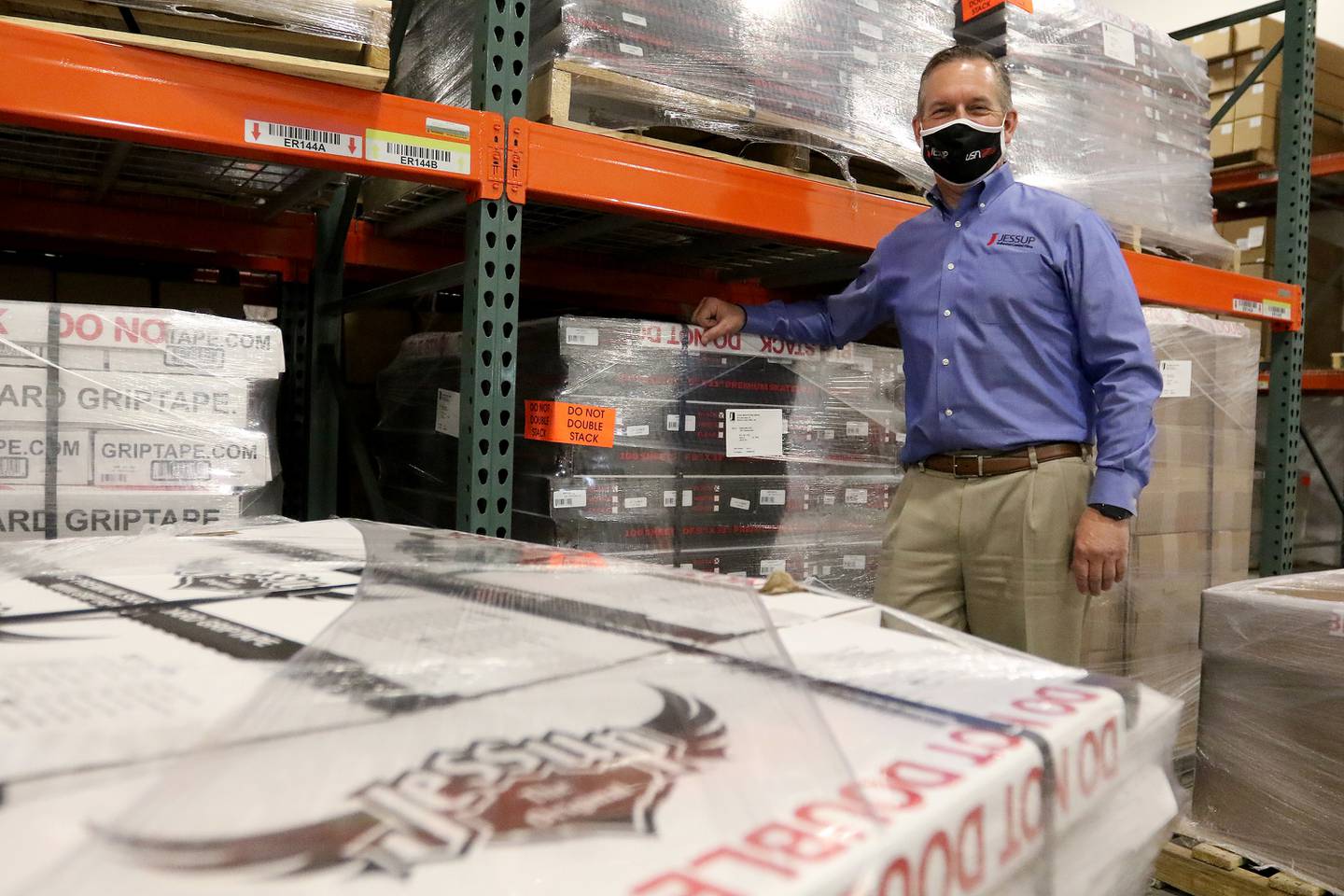 Rob Jessup poses for a photo at Jessup Manufacturing on Thursday, March 18, 2021, in McHenry.  The company is in the running for a competition looking for the "coolest thing made in Illinois."