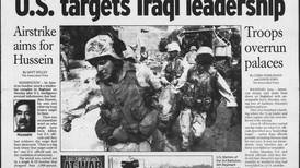 Historical covers for April 8: U.S. targets Iraqi leadership
