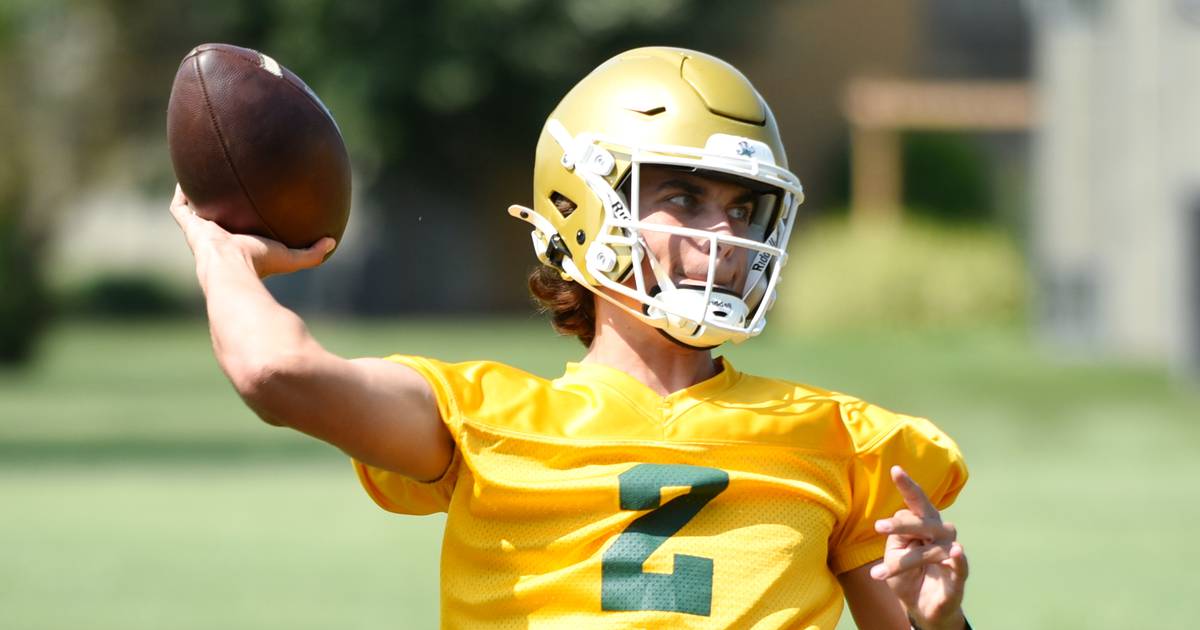 Photos: Football season begins at Bishop McNamara, Bradley-Bourbonnais ...