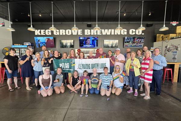 PFLAG Morris/Grundy Area celebrate one year with new Love is Love Keg Grove brew