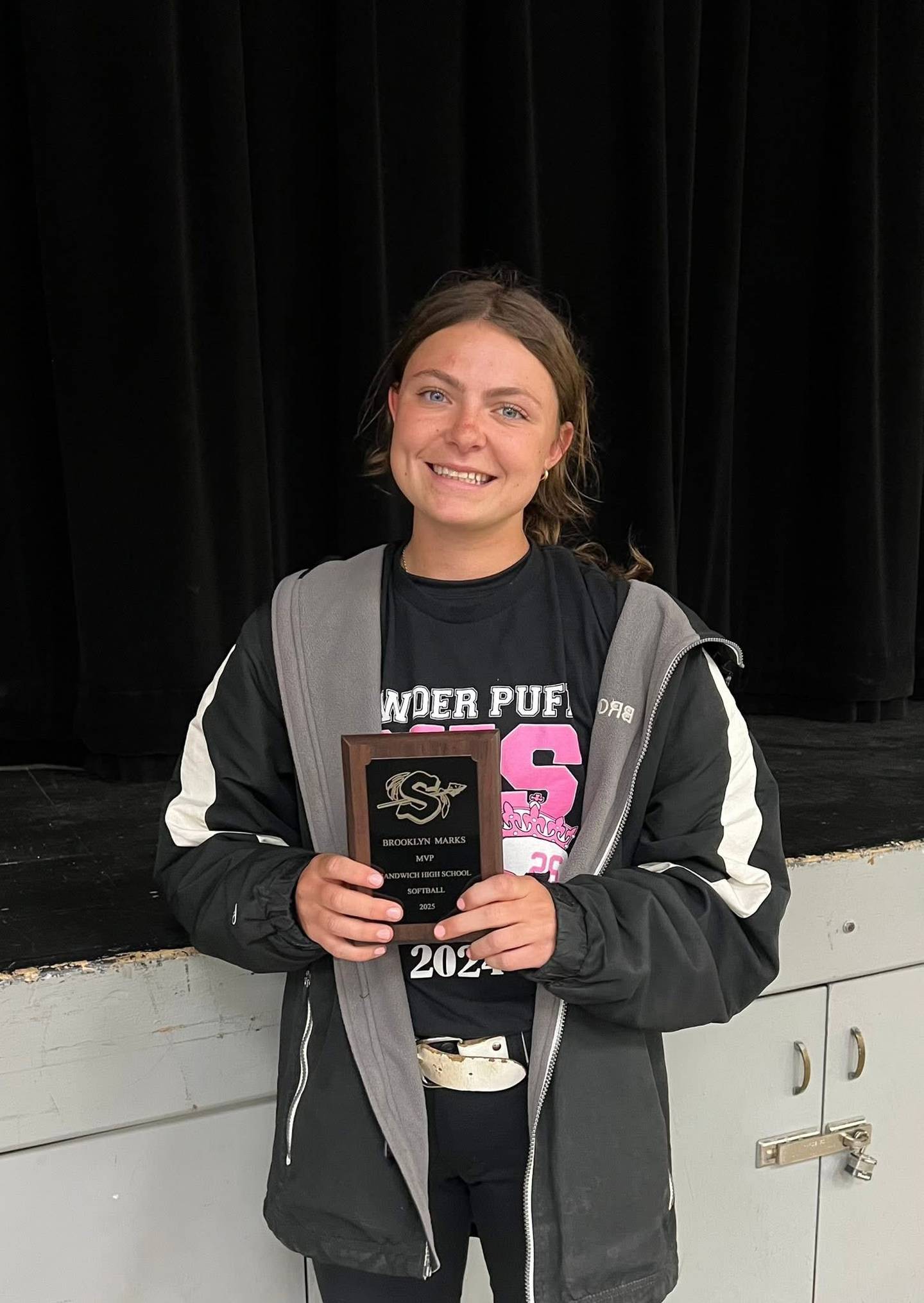 Sandwich senior Brooklyn Marks