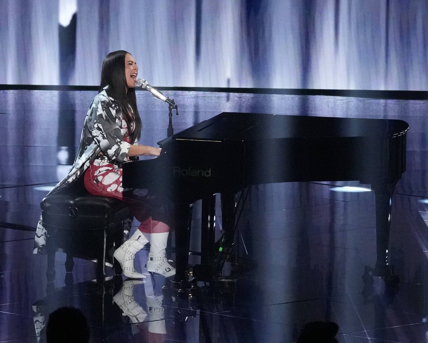Caroline Baran, who performs under the name Kaeyra, did not make it through Monday’s episode of American Idol, where the top 12 performers were selected.