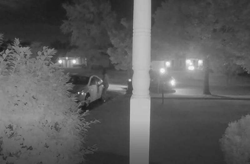 The Cary Police Department reported that a handful of attempted car break-ins occurred Thursday morning, June 23, 2022, including during the footage shown here.