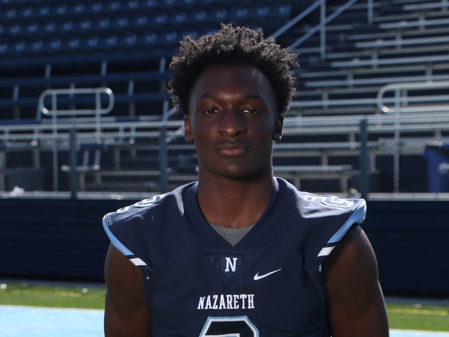 Nazareth senior Justin Taylor