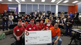 McHenry County Marine Corps League donates to McHenry High band program