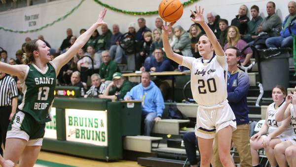 Photos: Marquette vs. St. Bede girls basketball in the Class 1A Regional semifinals