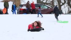 Photos: Snow fun at Helgeson hill