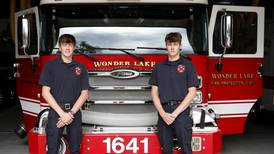 Woodstock North twins to graduate Saturday with firefighting jobs in Wonder Lake