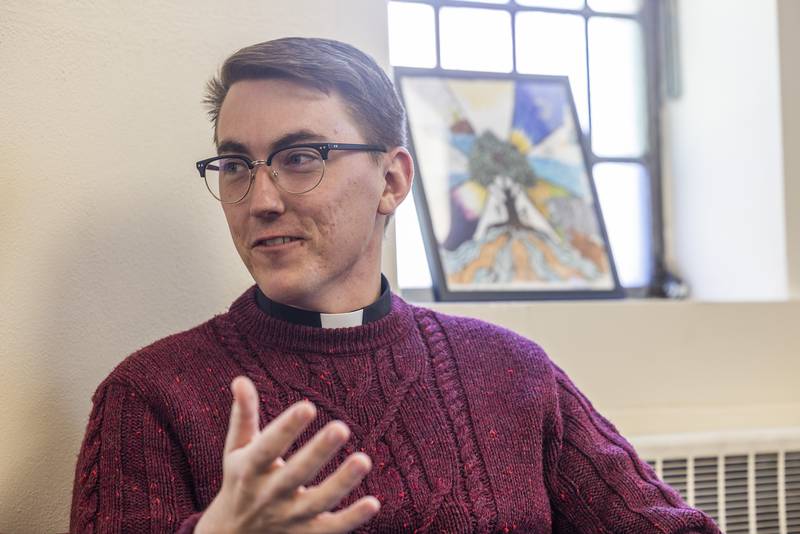 Pastor Anthony Windau makes it clear the churches are joined but still have their own identity. “Two churches, one mission,” he explained Monday, Oct. 20, 2025.