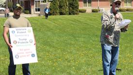 Photos: Veterans, advocates protest VA cuts in McHenry