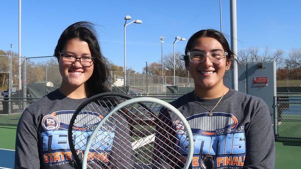 Ottawa’s Zulee Moreland and Yaquelin Hernandez-Solis are the 2025 Times Girls Tennis Players of the Year