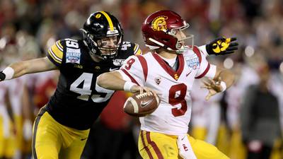 'I'd be lying if I told you I wasn't jealous of those other guys:' Sycamore grad, Iowa linebacker Niemann ready for Big 10 return
