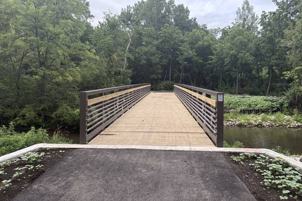New bike, pedestrian trail bridge to open in Sugar Grove