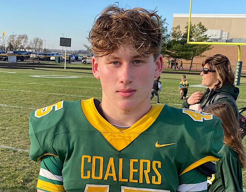 Coal City's Landin Benson ran for 110 yards and 2 touchdowns and had two punts inside the East Alton-Wood River 10-yard line in a 22-6 win in the first round of the Class 4A playoffs.