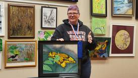 Patterns in nature net Norway, Illinois woman first place in Starved Rock Art Show