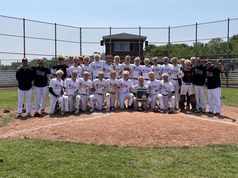 Prairie Ridge defeated Lake Forest 9-5 Saturday to win the Class 3A Prairie Ridge Regional championship in Crystal Lake.