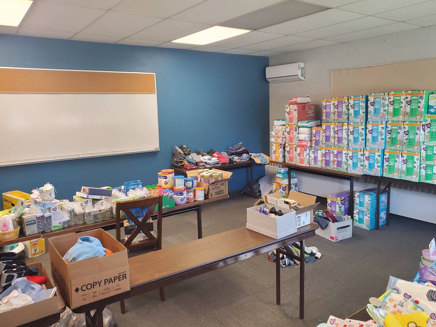 The Magi Baby Chest also plans to have used items that have been donated to allow those participating to have the opportunity to search for what they need themselves from month to month.