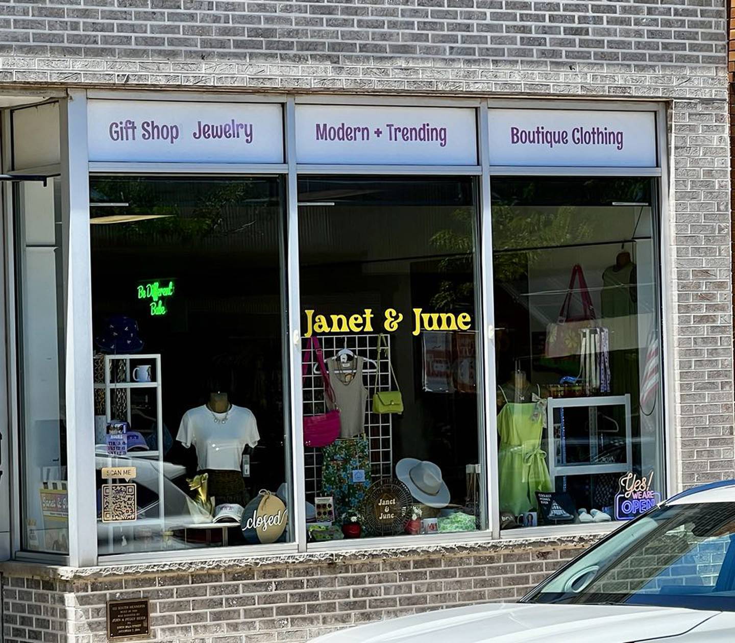 Janet & June clothing boutique is located at 115 S. Hennepin Ave. in Dixon.