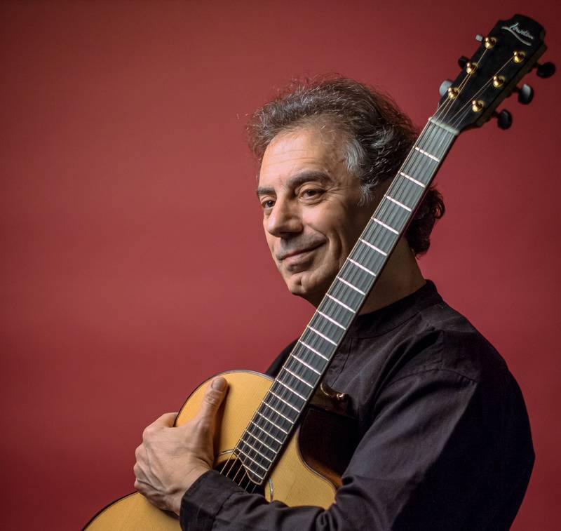 Famed world music guitarist Pierre Besusan will perform in Downers Grove.