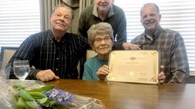 Retired nurse recognized for WWII contribution