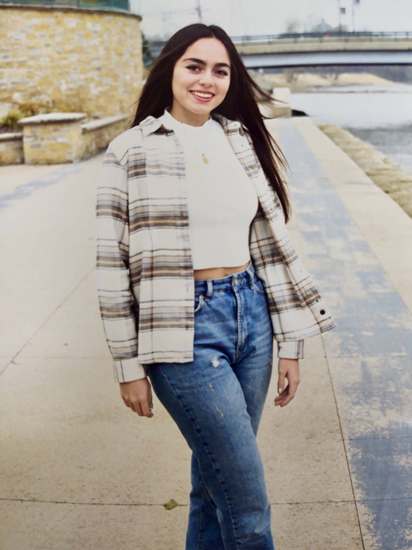 Sarah Navarro of Sterling High School is the student of the month for February.