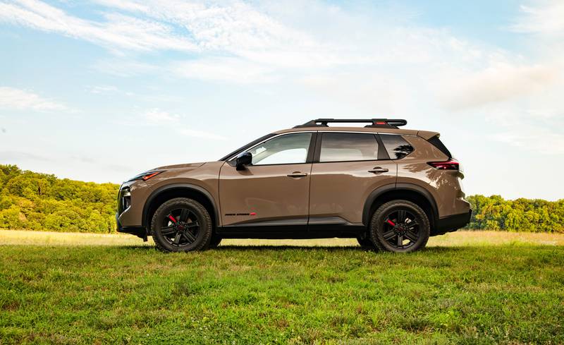 The 2025 Nissan Rogue provides comfort, safety, and all-wheel drive capability.