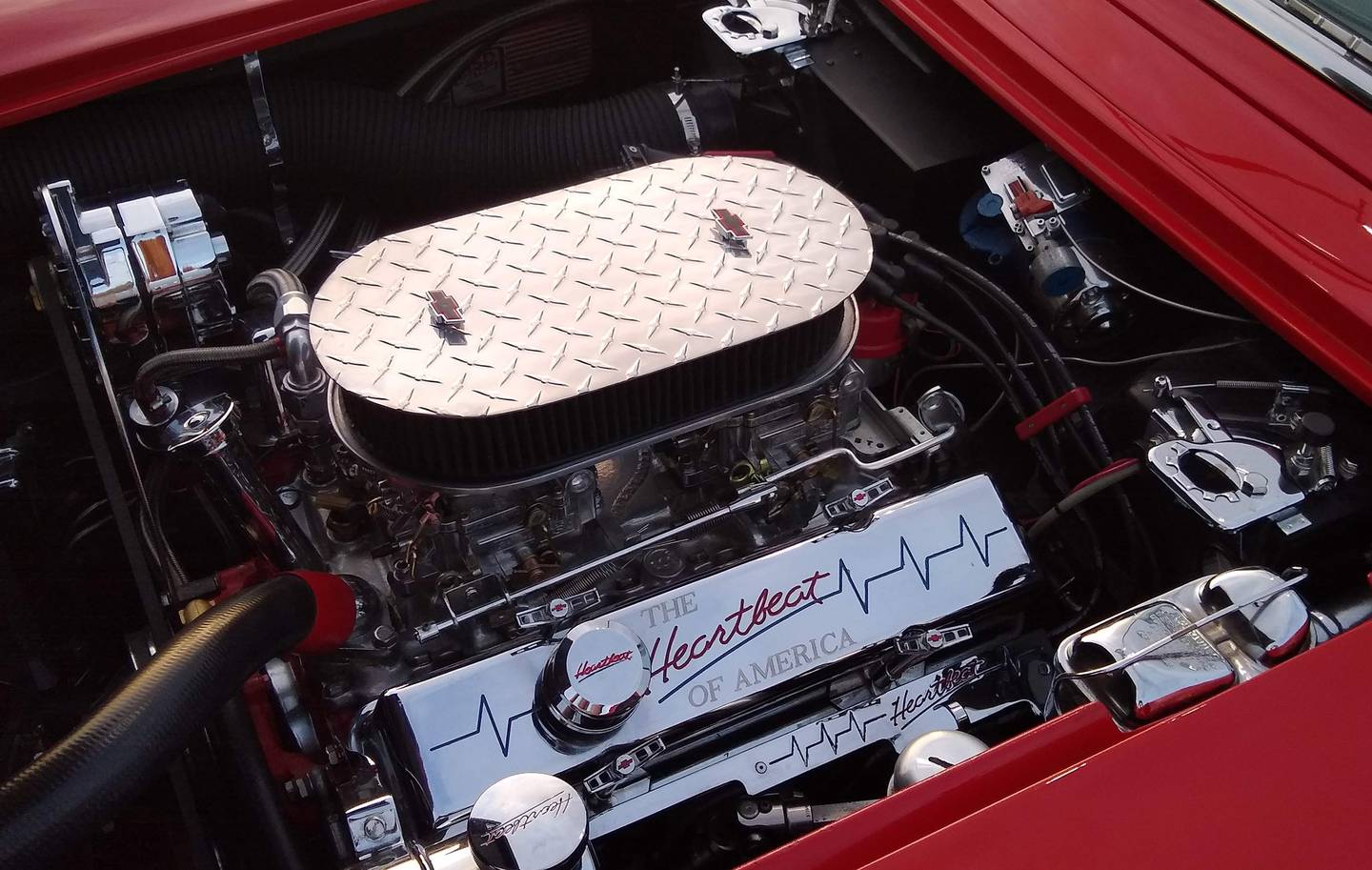 Photos by Rudy Host, Jr. - 1962 Corvette Convertible Engine