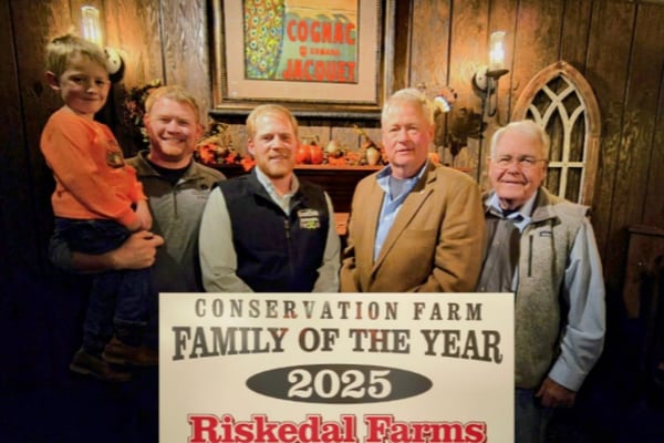 Riskedal Farms named conservation family of the year