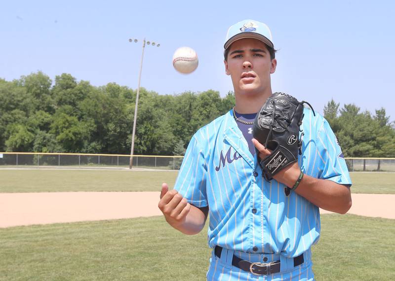 Marquette's Taylor Waldron is The 2023 Times Baseball Player of the Year.
